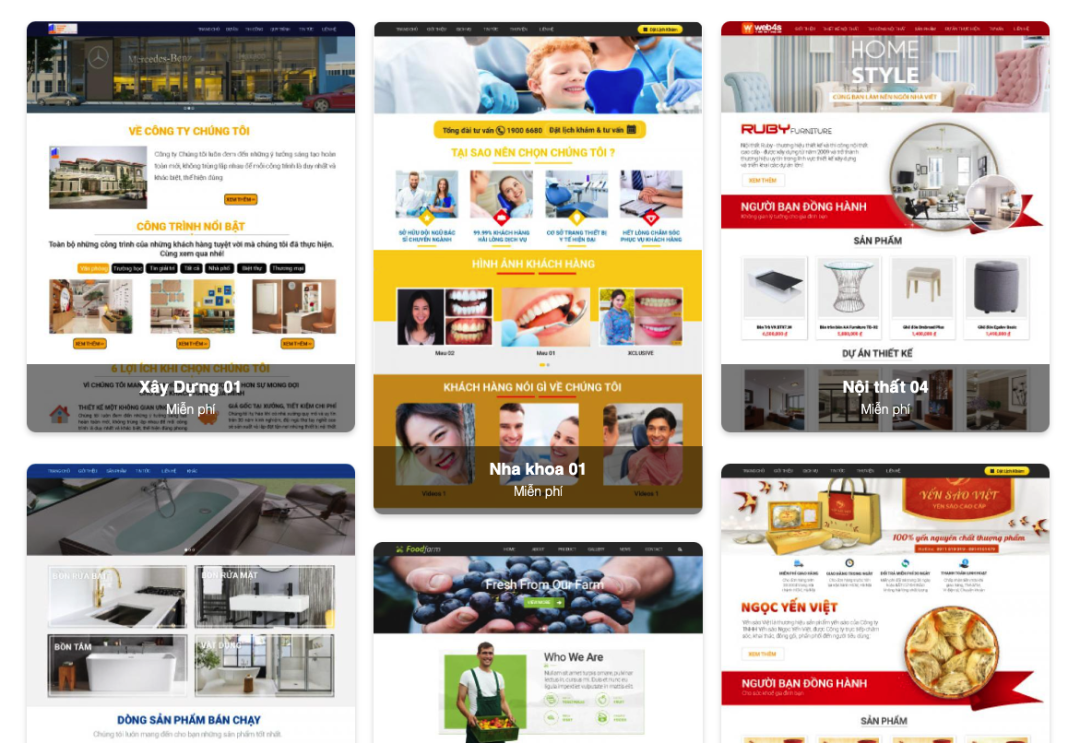 Làm website bán hàng online như thế nào cho hiệu quả? 3 Kho giao diện website bán hàng