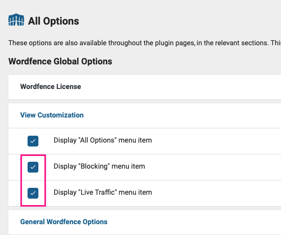 Hướng dẫn gỡ IP bị chặn bởi Wordfence Plugin 1 Bật menu Blocking trong Wordfence