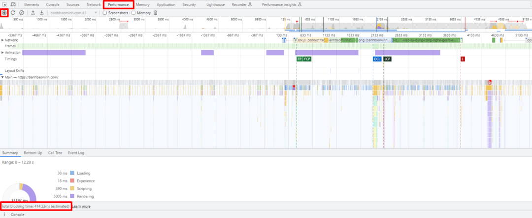 Total Blocking Time - Mọi thứ bạn cần biết 4 Cách đo Total Blocking Time trên trình duyệt Chrome DevTools