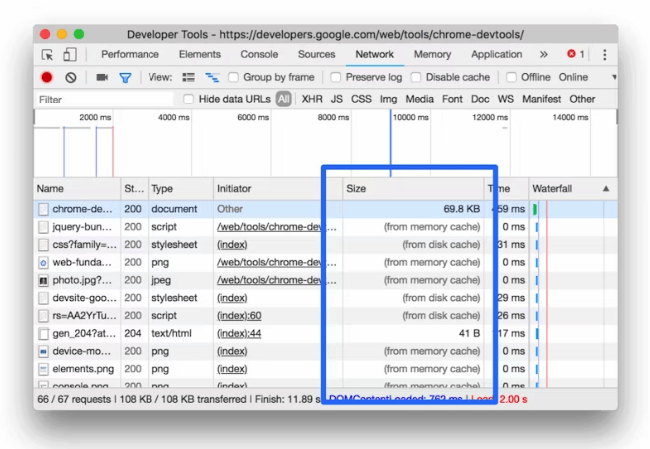 Khắc phục lỗi "Eliminate render-blocking resources" khi kiểm tra Page Speed 3 Kiểm tra Cache Control các tài nguyên trên trình duyệt