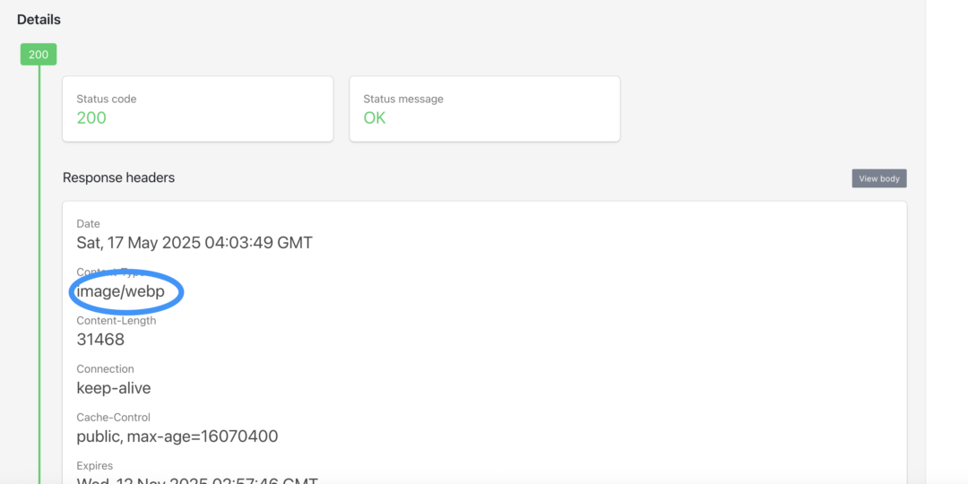 Kiểm tra định dạng ảnh WEBP hỗ trợ trên công cụ online