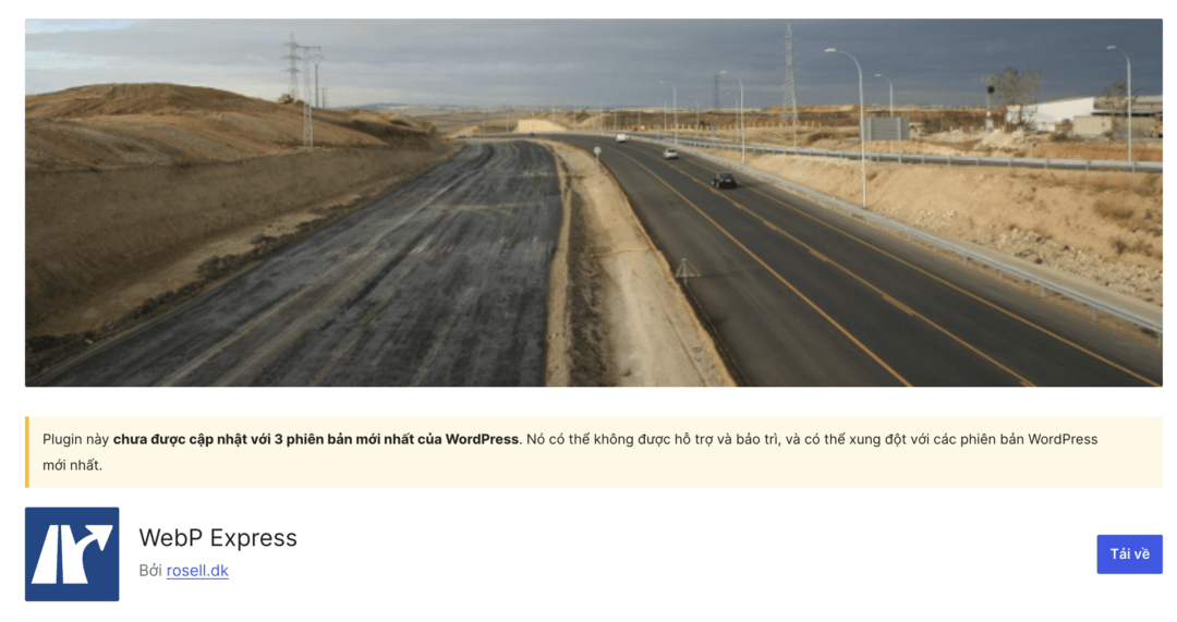 Convert ảnh WEBP miễn phí sử dụng plugin WordPress WebP Express
